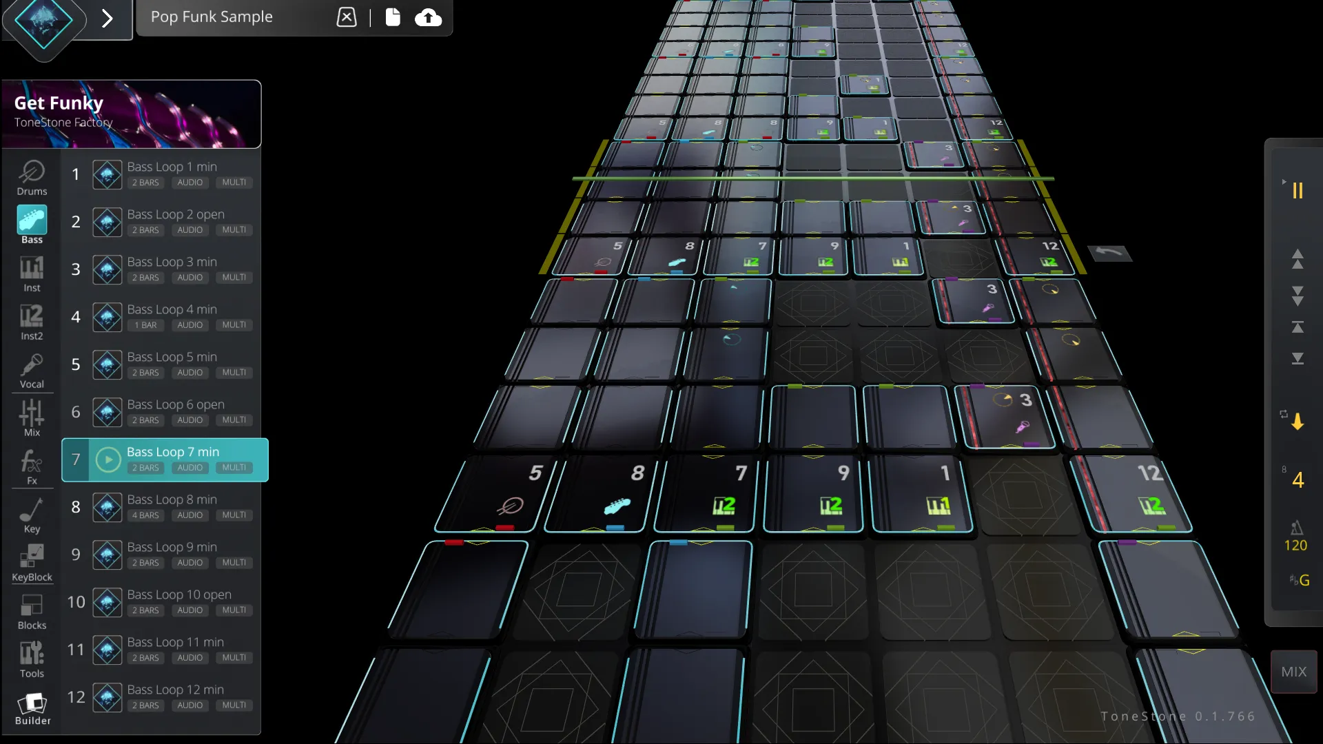 Timeline view